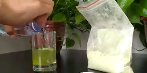 Celery juice powder water soluble test